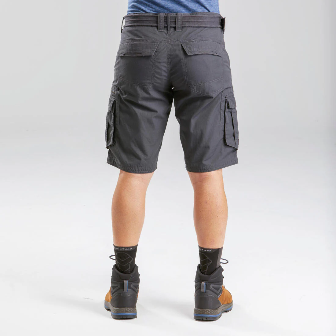 Men's Travel Trekking Cargo Shorts - TRAVEL 500 - Image 14
