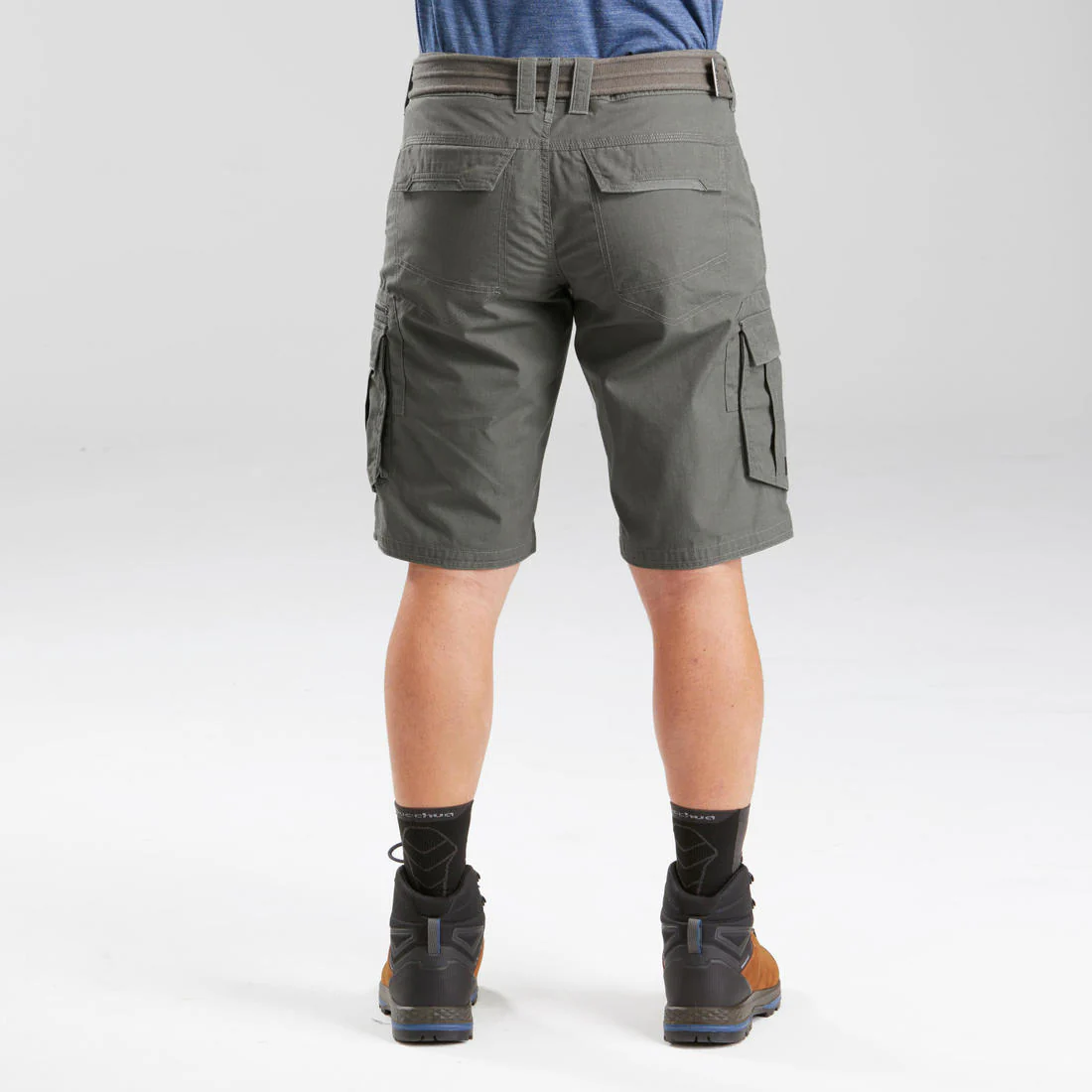 Men's Travel Trekking Cargo Shorts - TRAVEL 500 - Image 17
