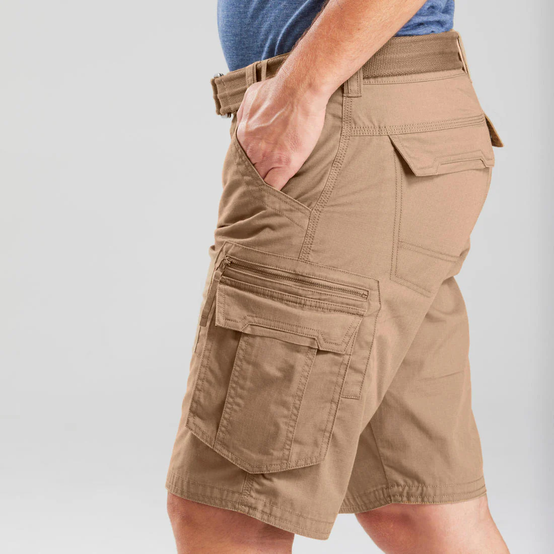 Men's Travel Trekking Cargo Shorts - TRAVEL 500 - Image 20