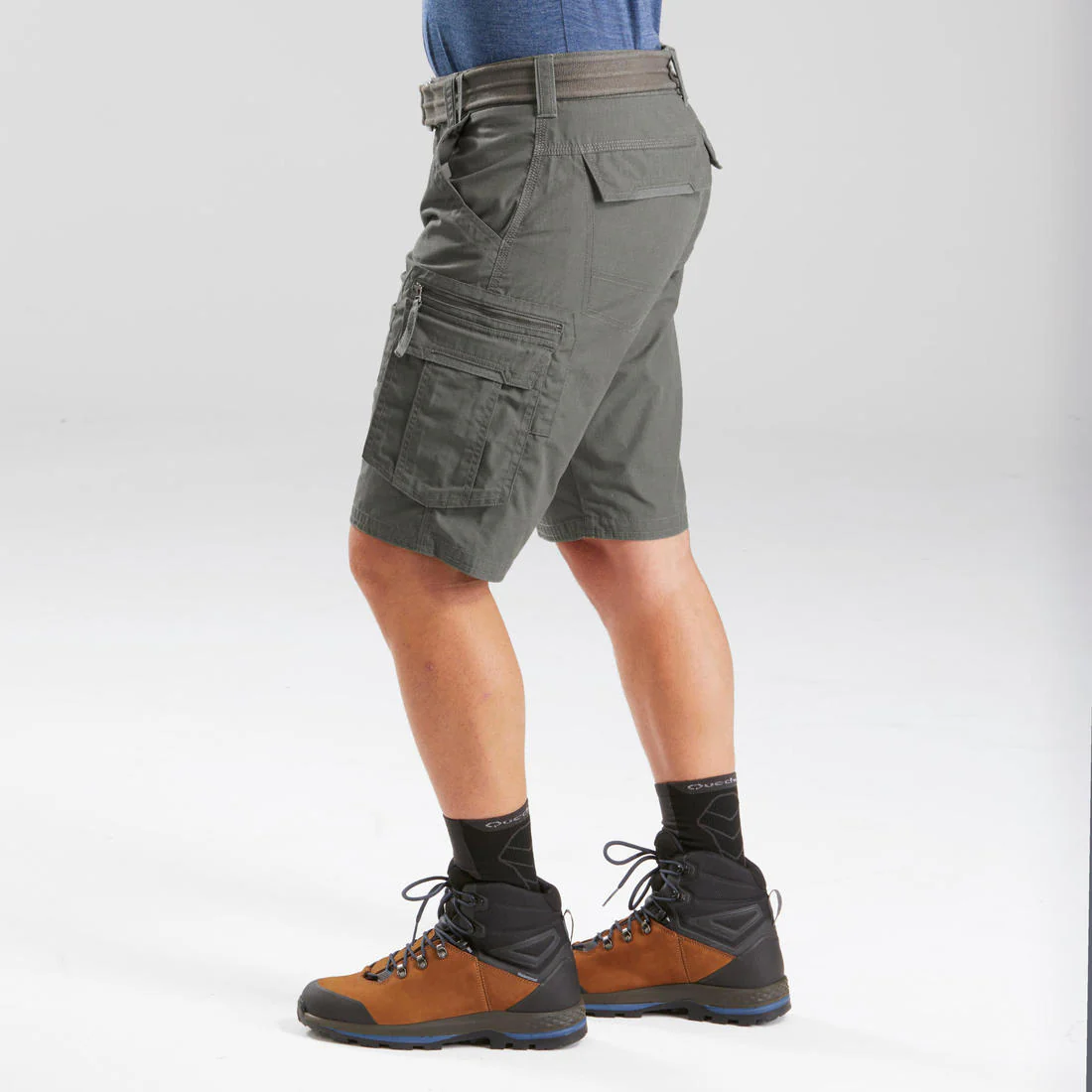 Men's Travel Trekking Cargo Shorts - TRAVEL 500 - Image 21