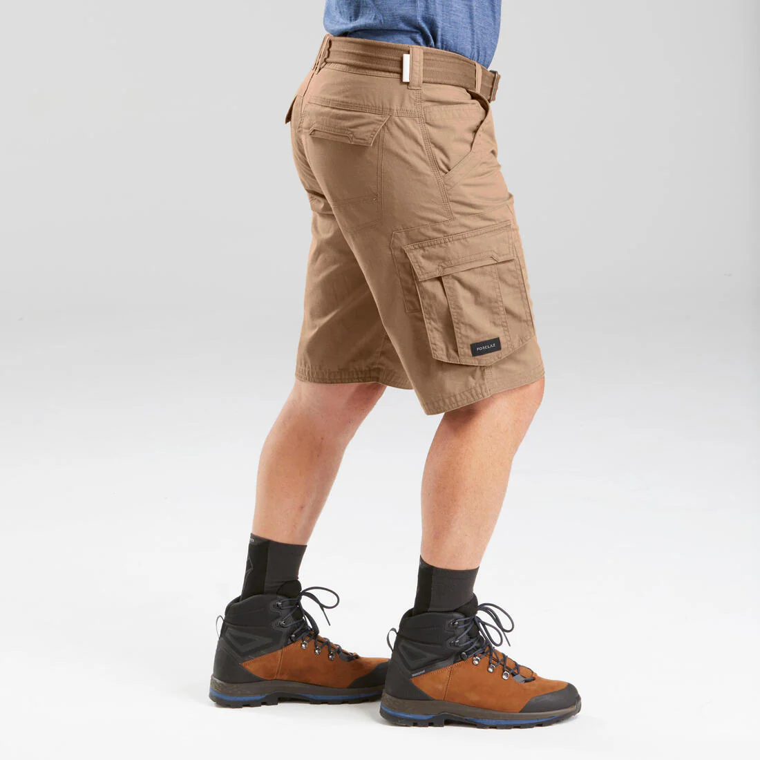 Men's Travel Trekking Cargo Shorts - TRAVEL 500 - Image 23