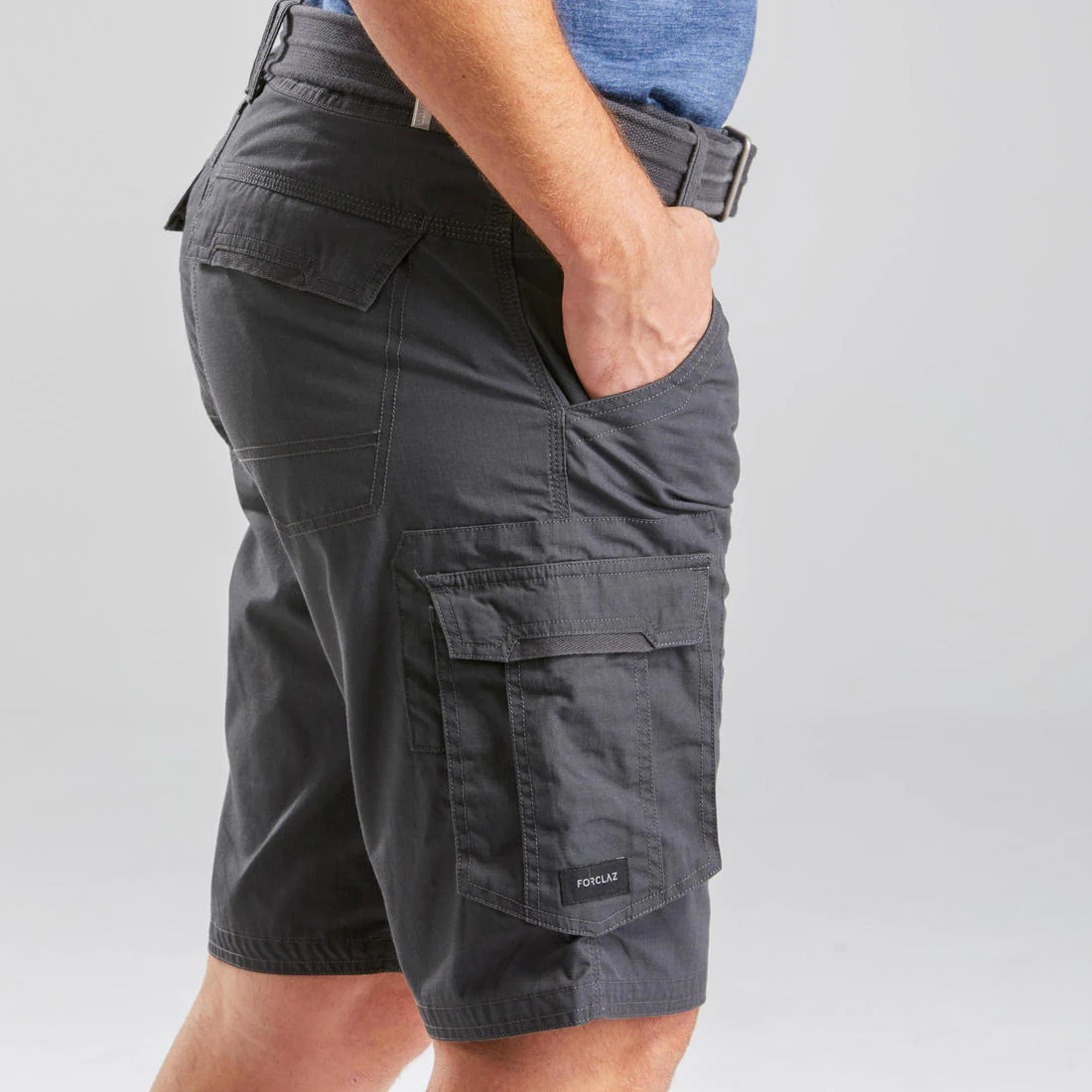 Men's Travel Trekking Cargo Shorts - TRAVEL 500 - Image 24