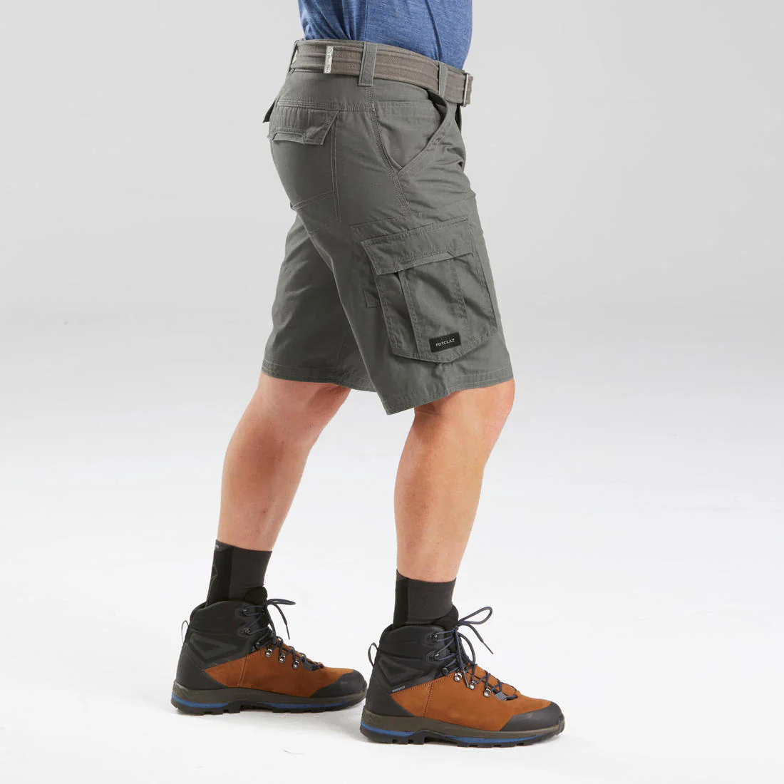 Men's Travel Trekking Cargo Shorts - TRAVEL 500 - Image 28