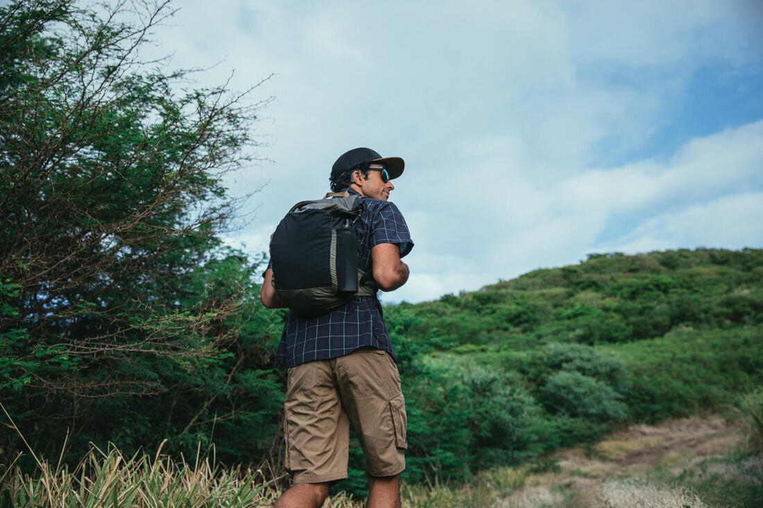 Men's Travel Trekking Cargo Shorts - TRAVEL 500 - Image 38