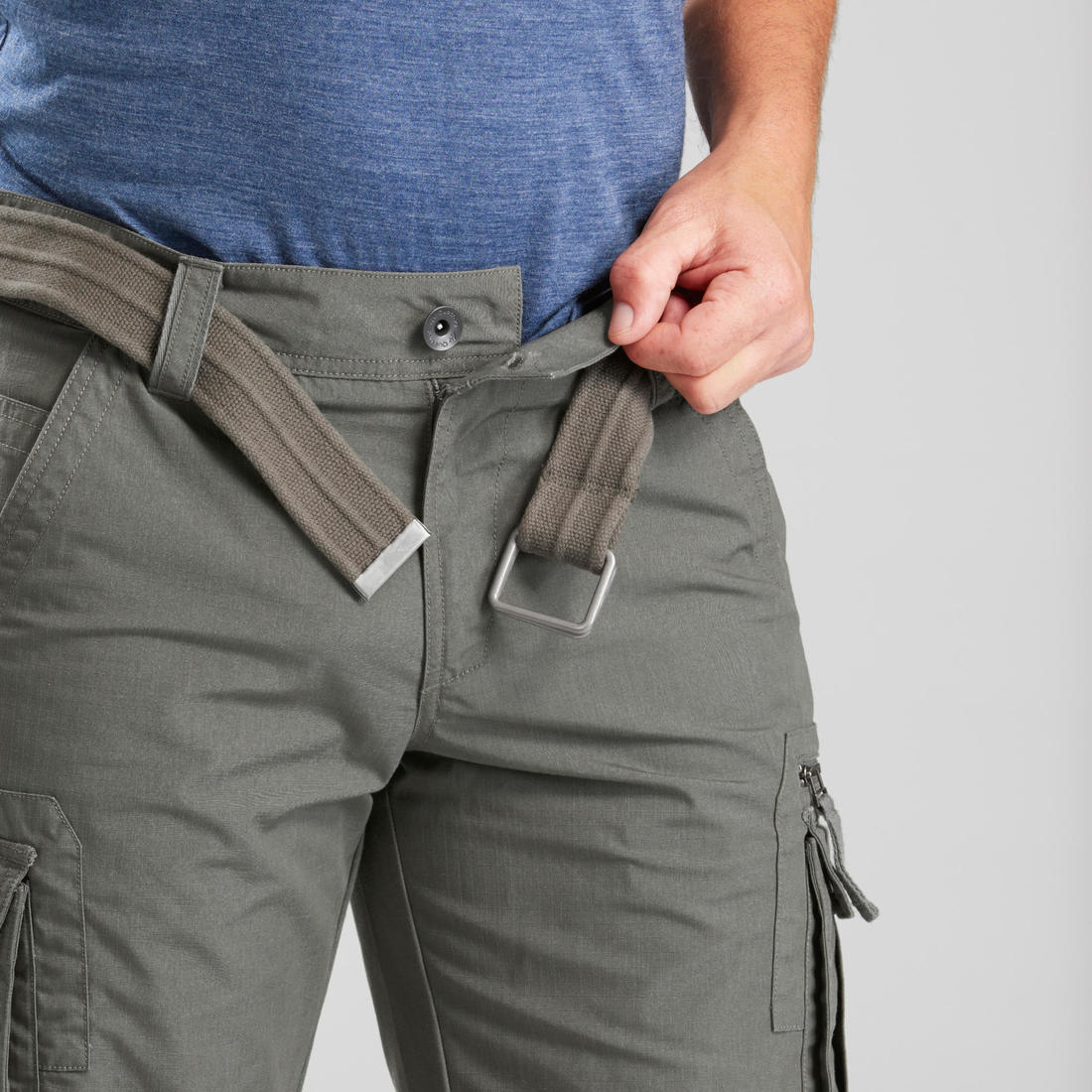 Men's Travel Trekking Cargo Shorts - TRAVEL 500 - Image 4