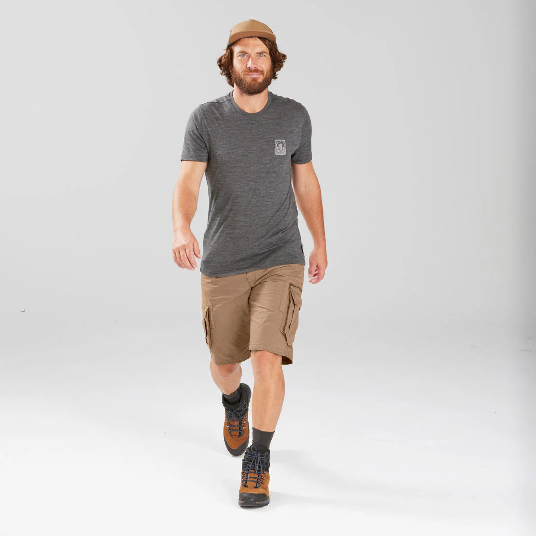 Men's Travel Trekking Cargo Shorts - TRAVEL 500 - Image 6