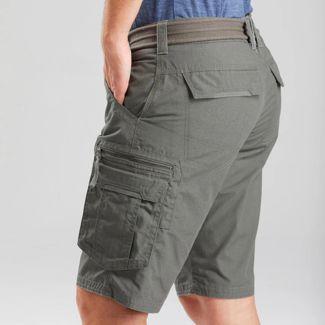 Men's Travel Trekking Cargo Shorts - TRAVEL 500 - Image 8