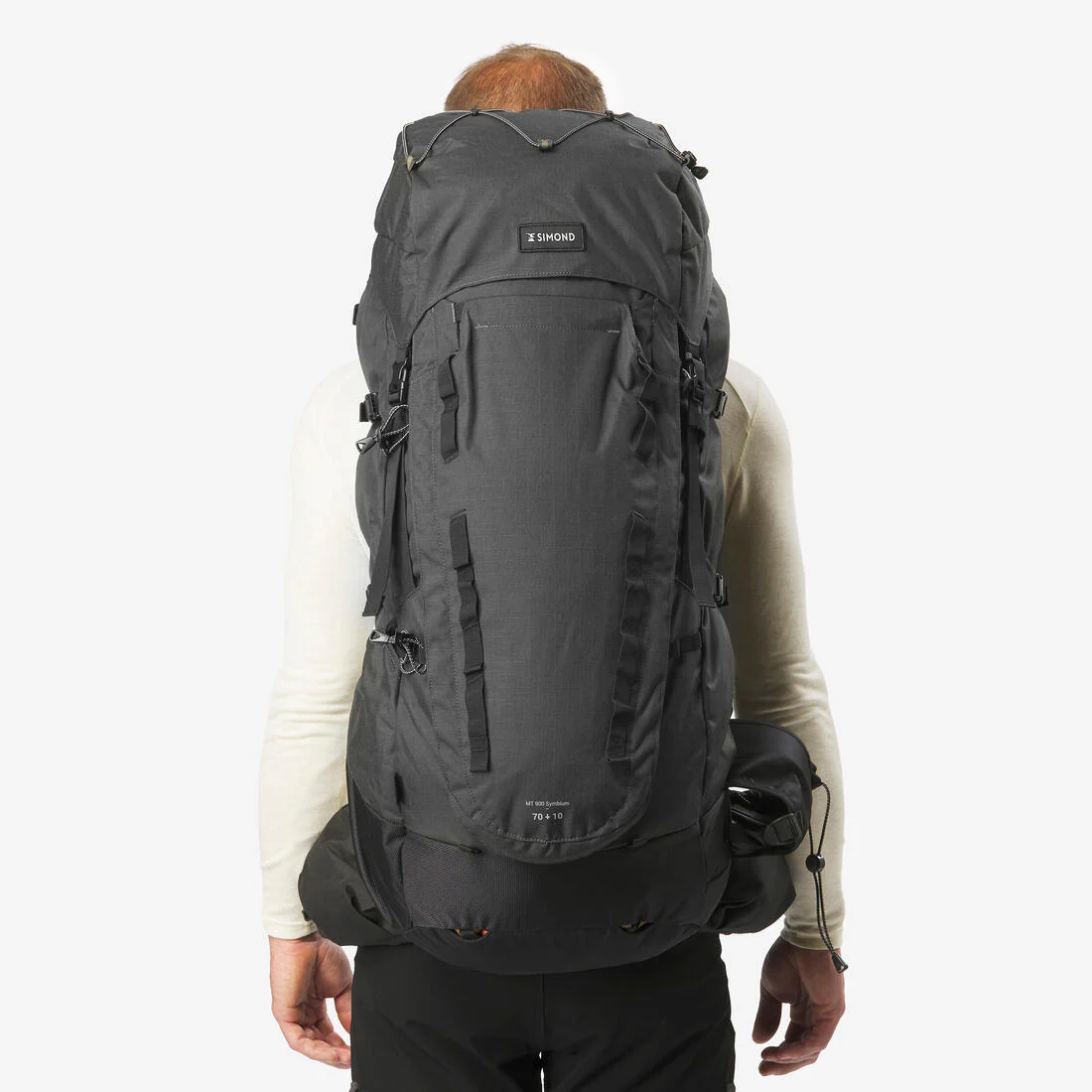 Men's Trekking 70+10L Backpack MT900 Symbium - Image 2