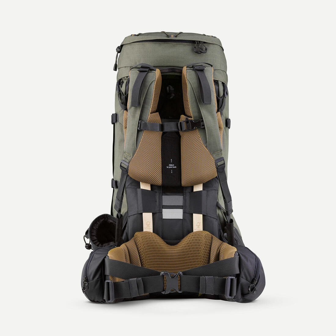 Men’s trekking backpack 50+10L - MT900 Symbium - Image 3