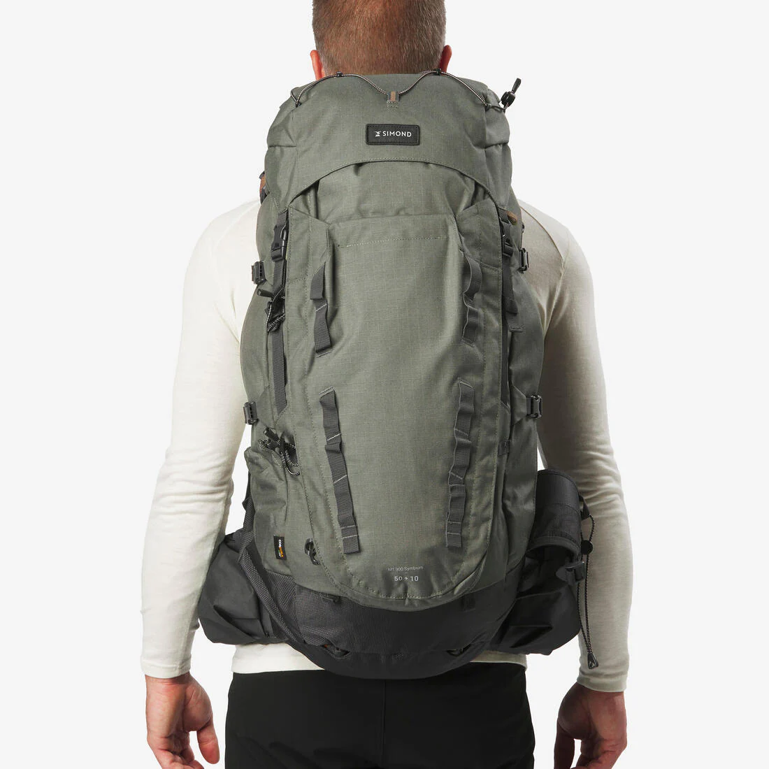 Men’s trekking backpack 50+10L - MT900 Symbium - Image 6