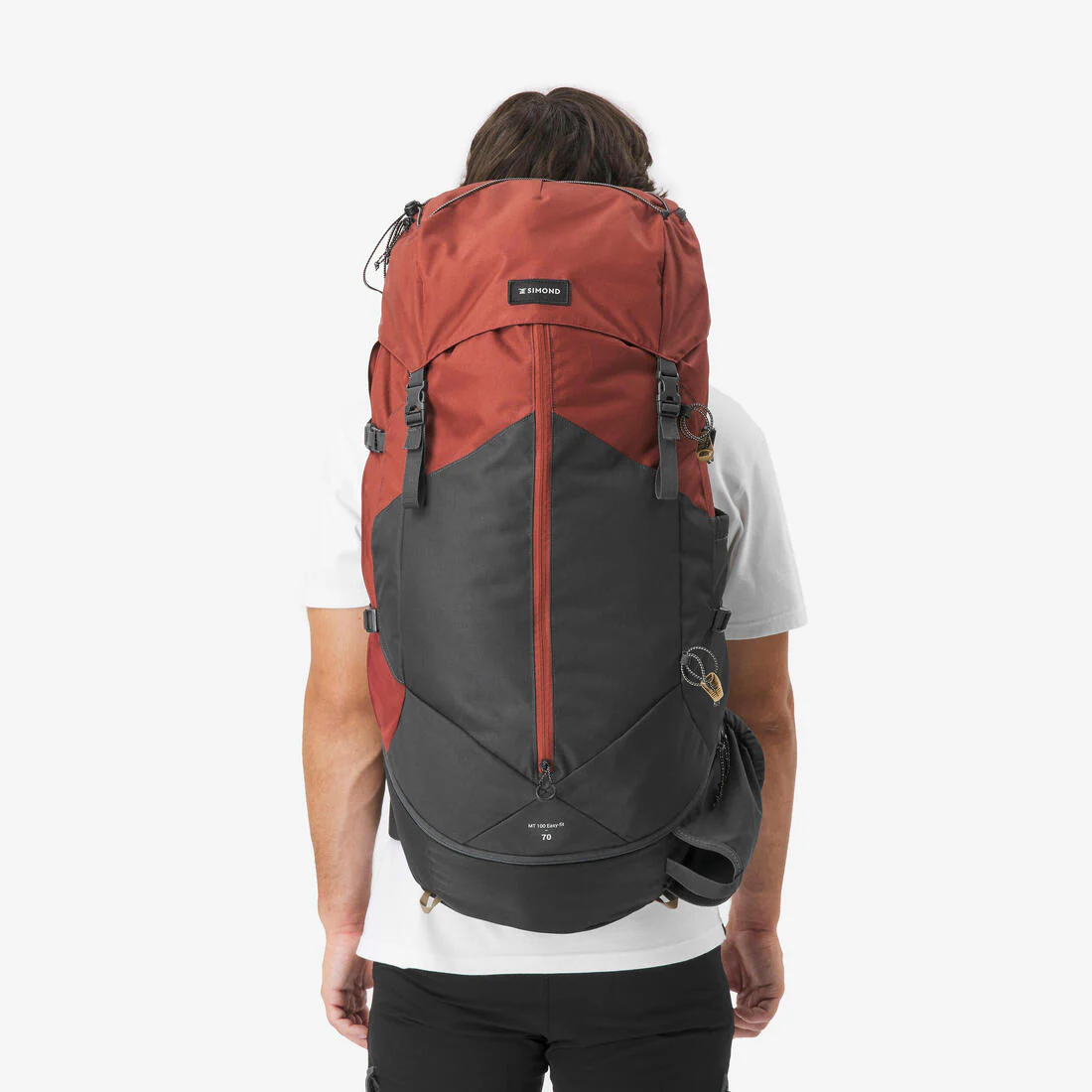 Men's Trekking Backpack 70 L - MT100 EASYFIT - Image 2