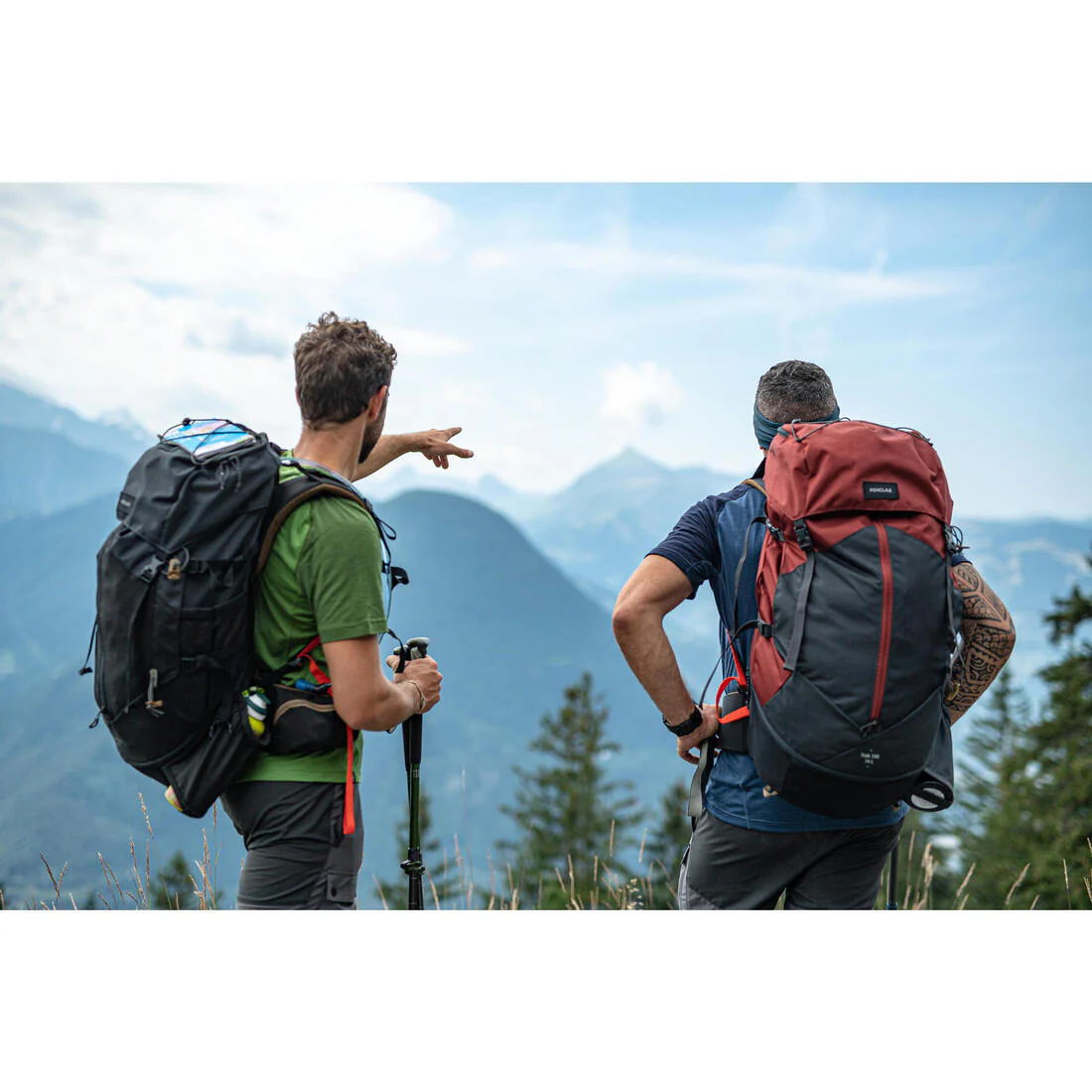 Men's Trekking Backpack 70 L - MT100 EASYFIT - Image 23