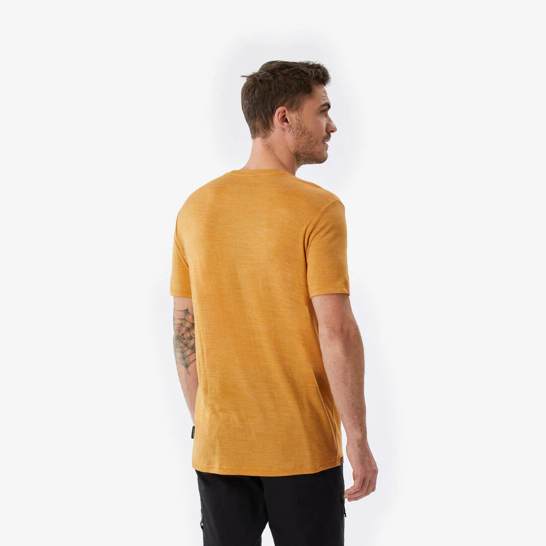 Men's trekking short-sleeved merino wool t-shirt Merino Fresh - Image 4