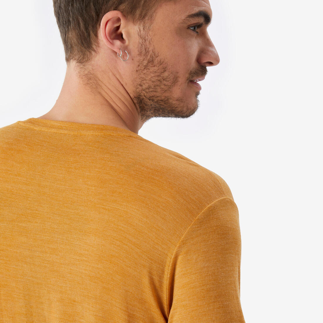 Men's trekking short-sleeved merino wool t-shirt Merino Fresh - Image 5