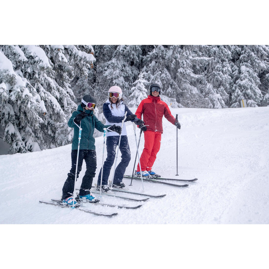 Men’s very warm and breathable  ski and snowboard trousers, 500 - Black - Image 13