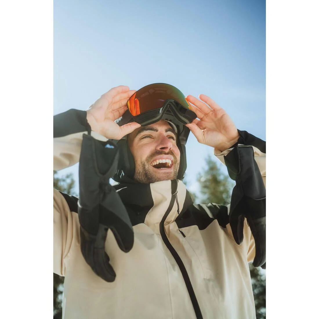 Men's warm and waterproof ski and snowboard jacket, JKT 500 - Image 19