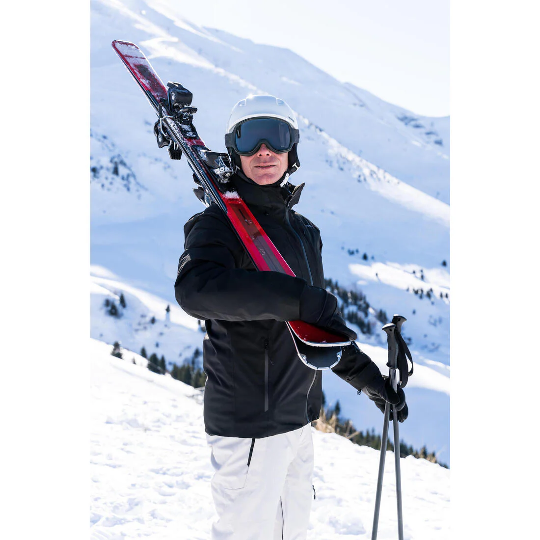 Men's warm and waterproof ski and snowboard jacket, JKT 500 - Image 23