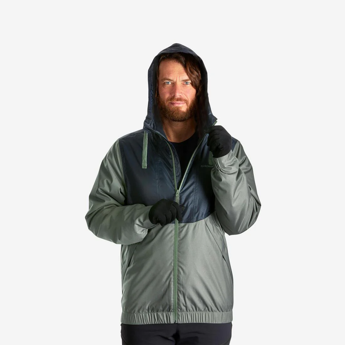Men’s waterproof hiking jacket -5°C, NH100