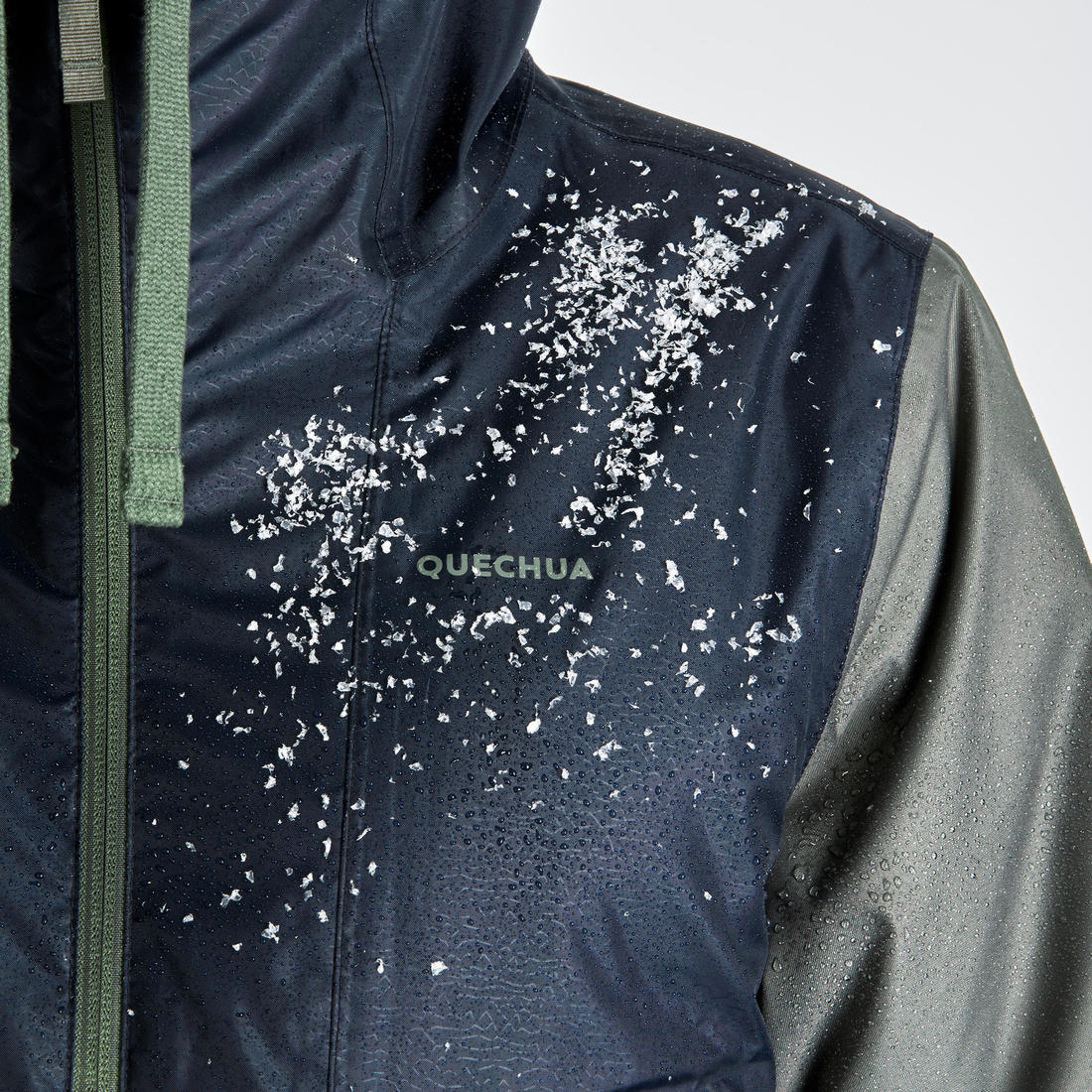 Men’s waterproof hiking jacket -5°C, NH100 - Image 12