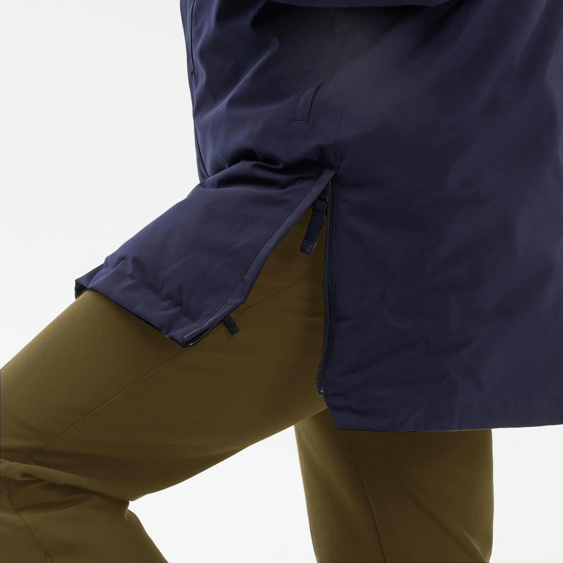 Men’s waterproof hiking parka -10°C, NH500 - Blue - Image 5