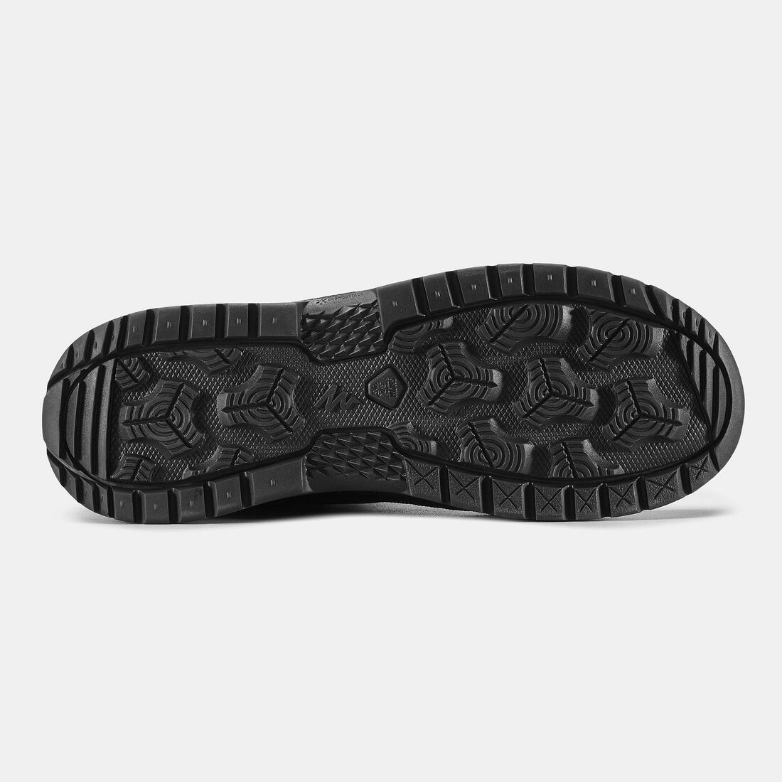 Men's Waterproof Snow Boots NH100 Black - Image 4
