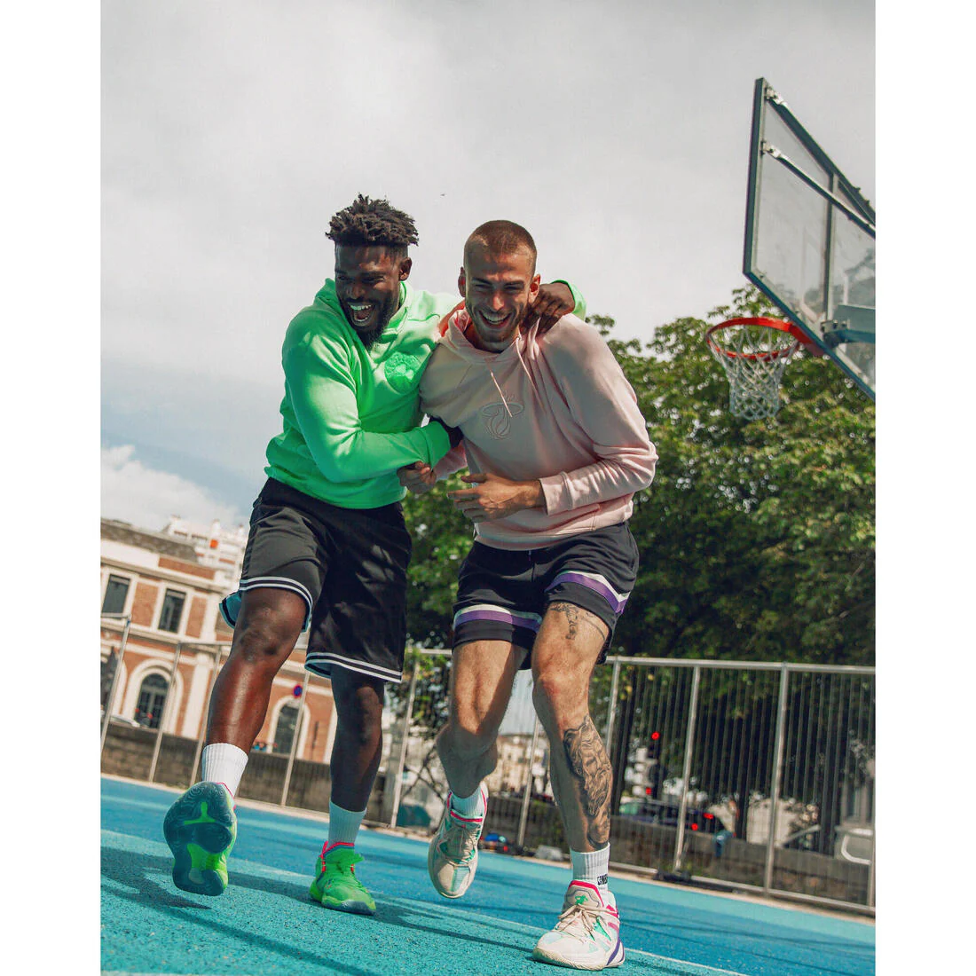 Men's/Women's Basketball Reversible Shorts SH500R - Image 20