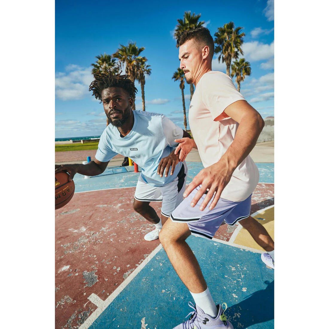 Men's/Women's Basketball Reversible Shorts SH500R - Image 28