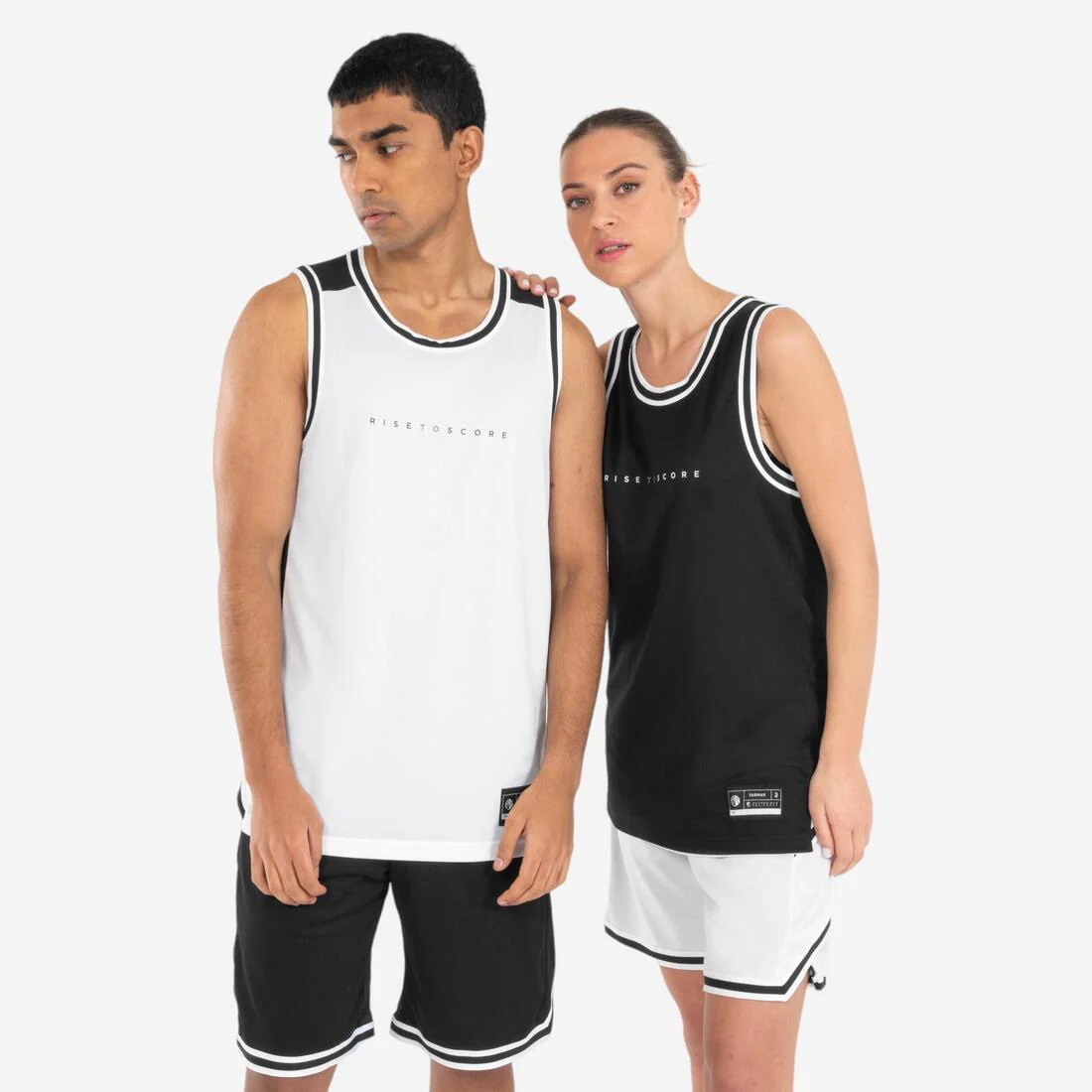 Men's/Women's Basketball Reversible Shorts SH500R - Image 4