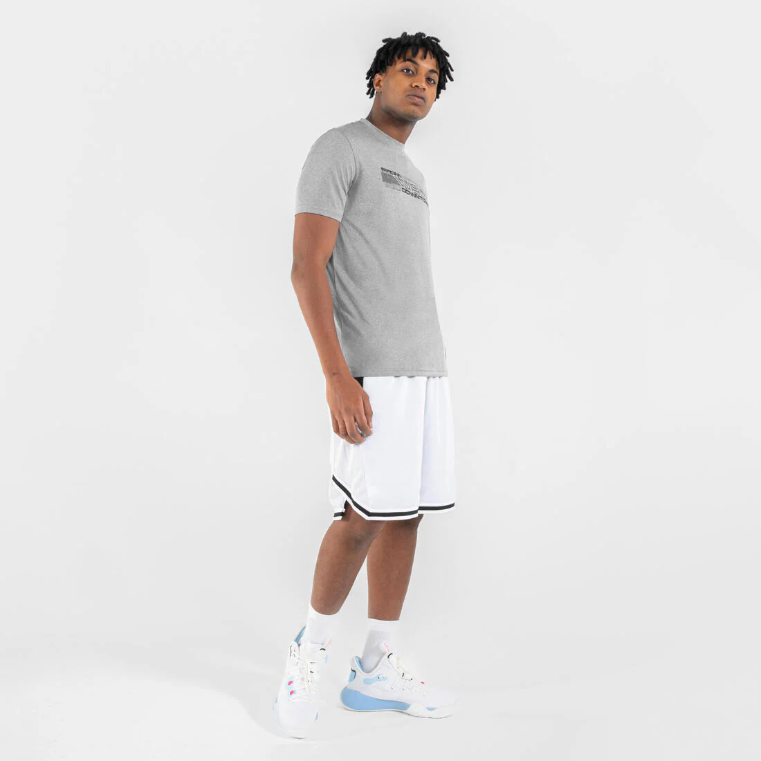 Men's/Women's Basketball Reversible Shorts SH500R - Image 7