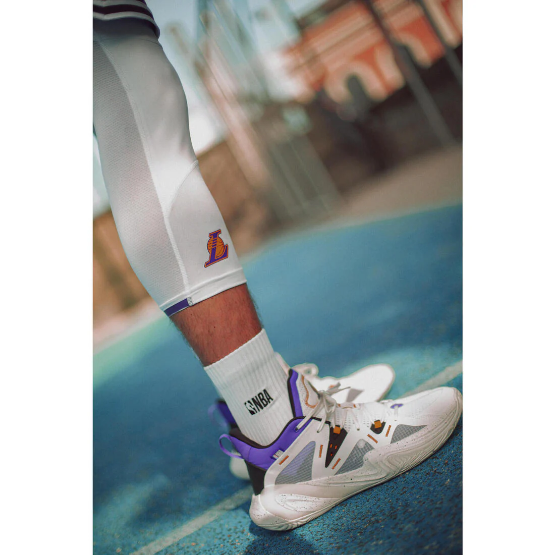 Men's/Women's Low-Rise NBA Basketball Socks SO900 Twin-Pack - Image 22