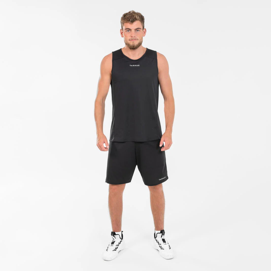 Men's/Women's Sleeveless Basketball Jersey T100 - Image 4
