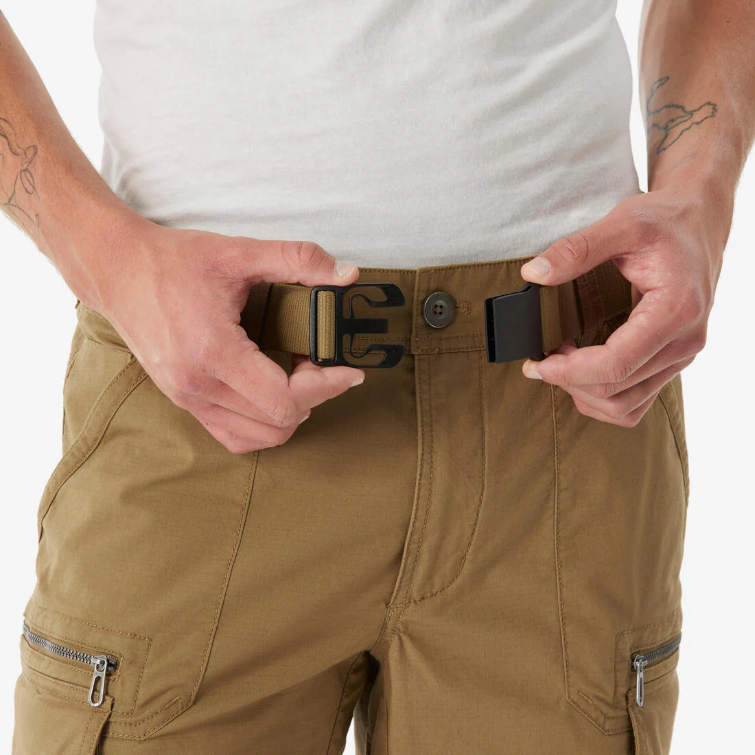 Men's Hiking Pants NH500 Cargo - Image 13