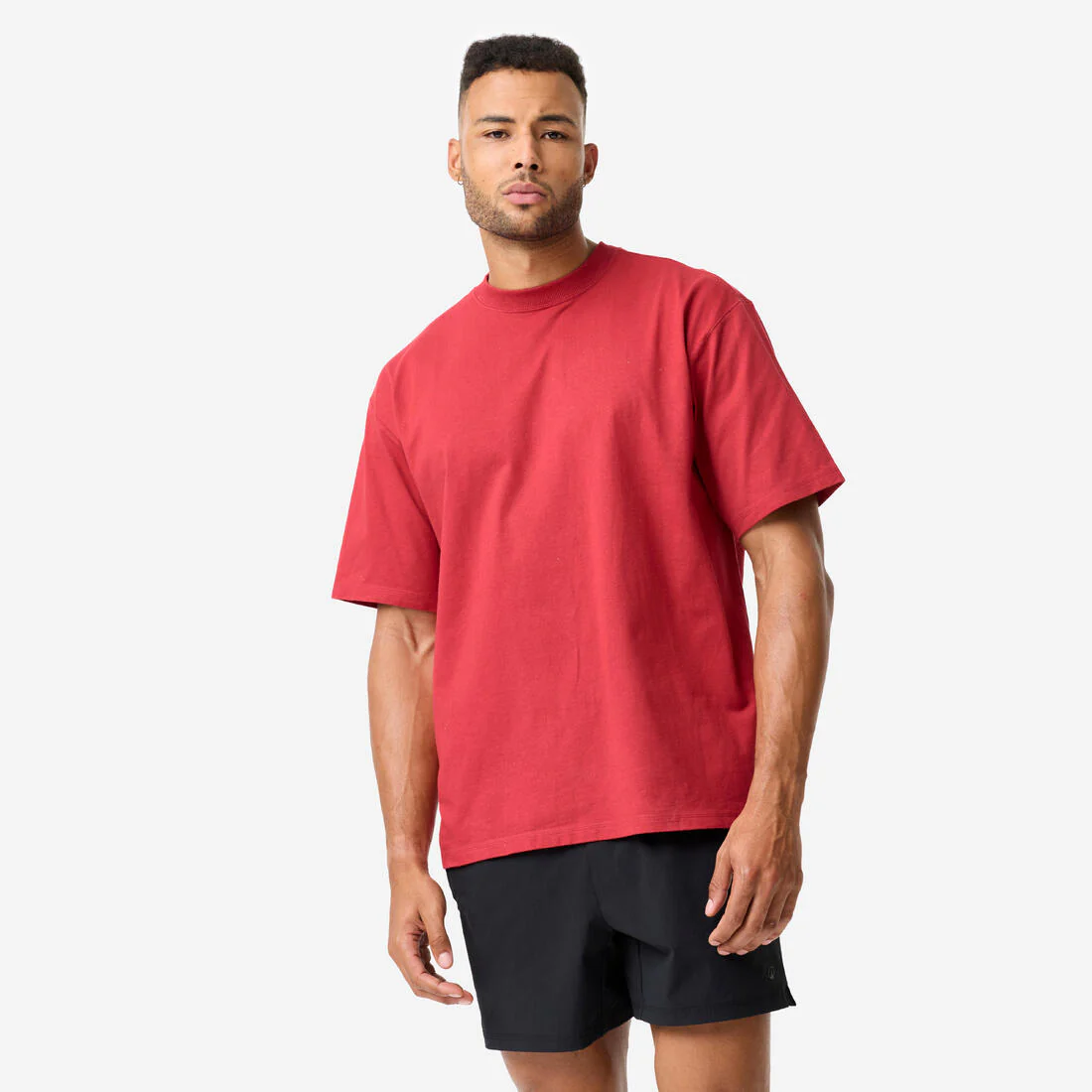 Men's Weight Training Loose T-Shirt