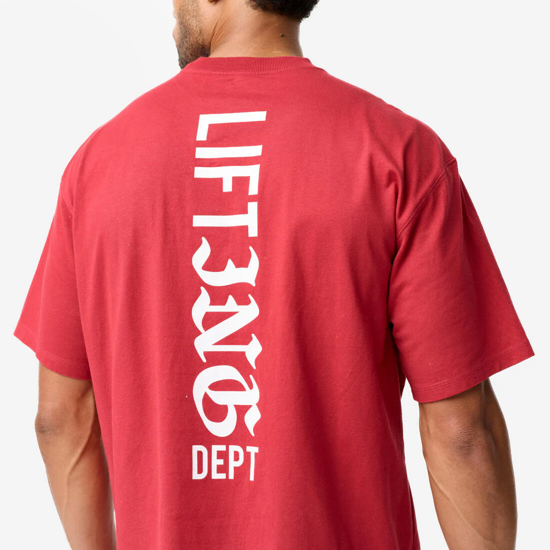 Men's Weight Training Loose T-Shirt - Image 7