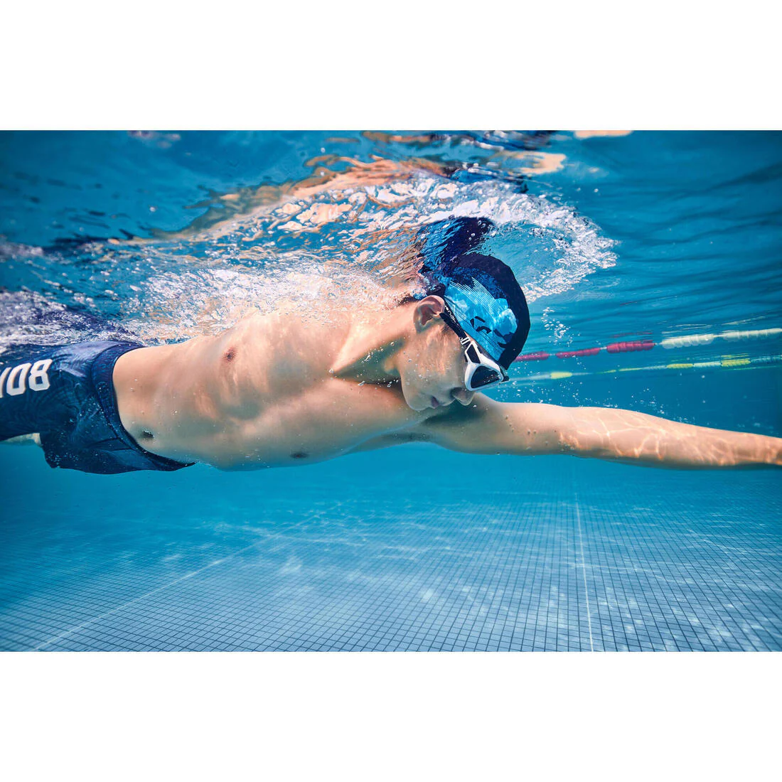 Mesh swim cap - Printed fabric - Tiki - Image 14