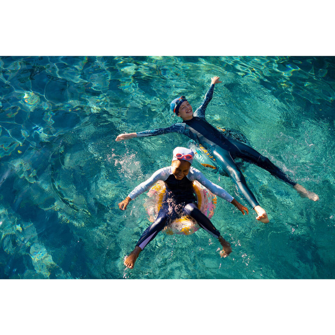 Mesh swimming cap - Plain fabric - Size S - Image 12