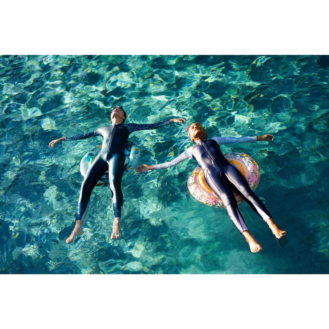 Mesh swimming cap - Plain fabric - Size S - Image 9