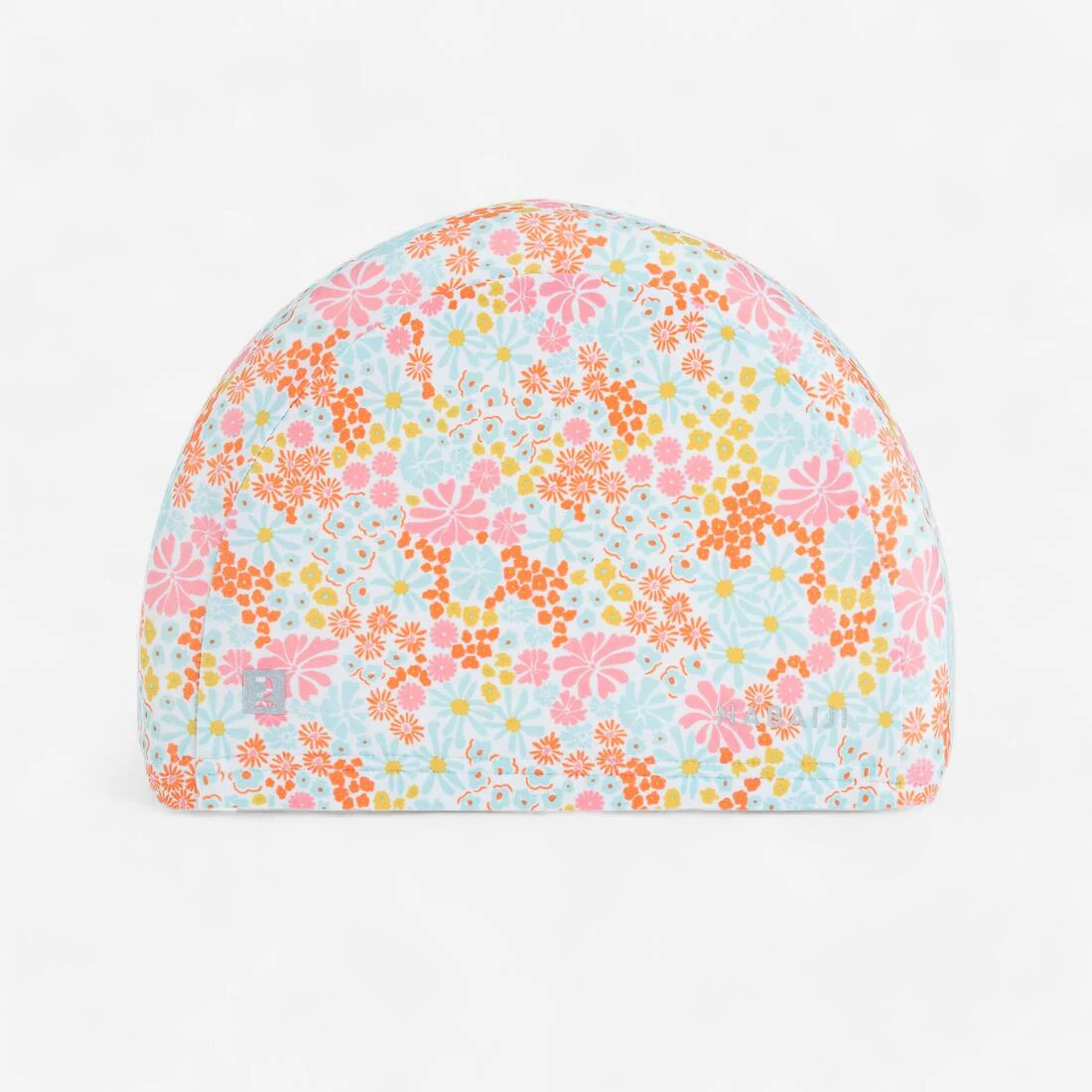 Mesh swimming cap - Printed fabric - Size S - Blue patch - Image 3