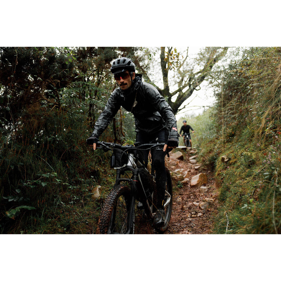 Mountain Bike Mudguard Frame Protection 26"-27.5"-29" - Black - Image 13