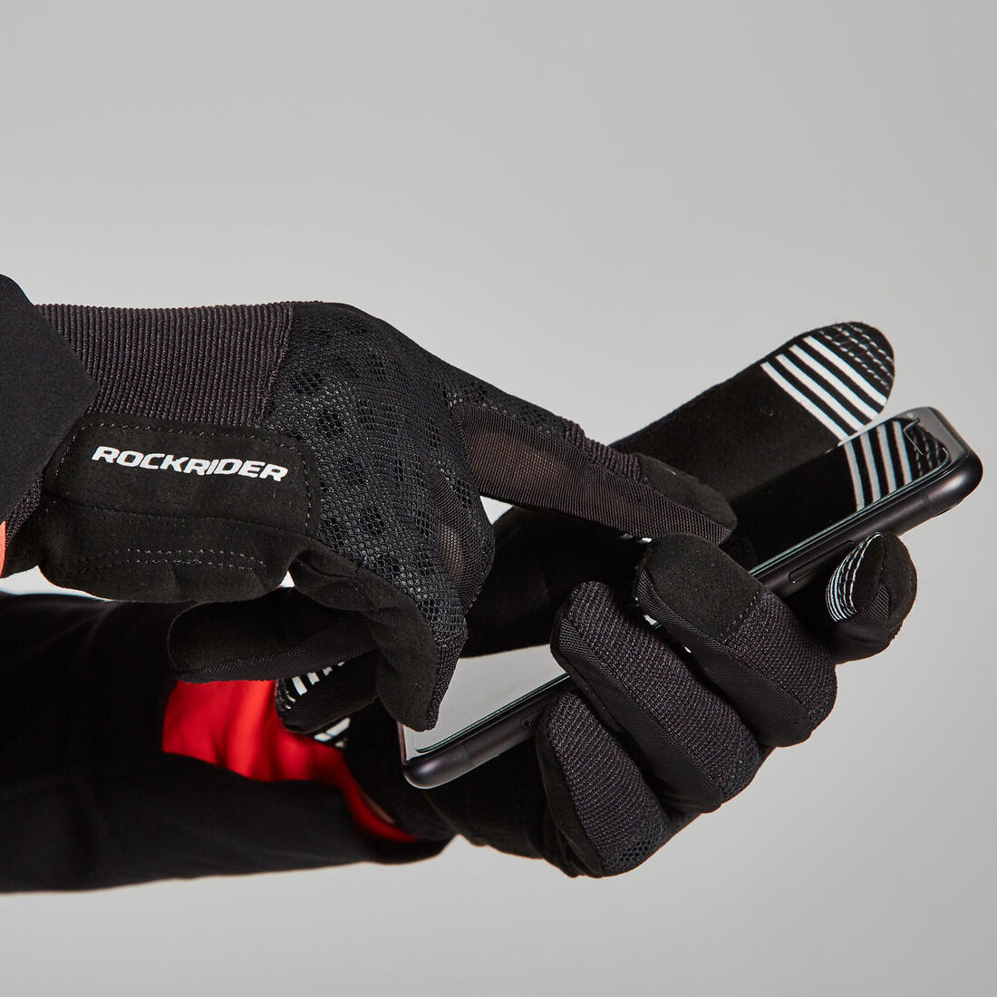Mountain Biking Gloves ST 500 - Black - Image 3