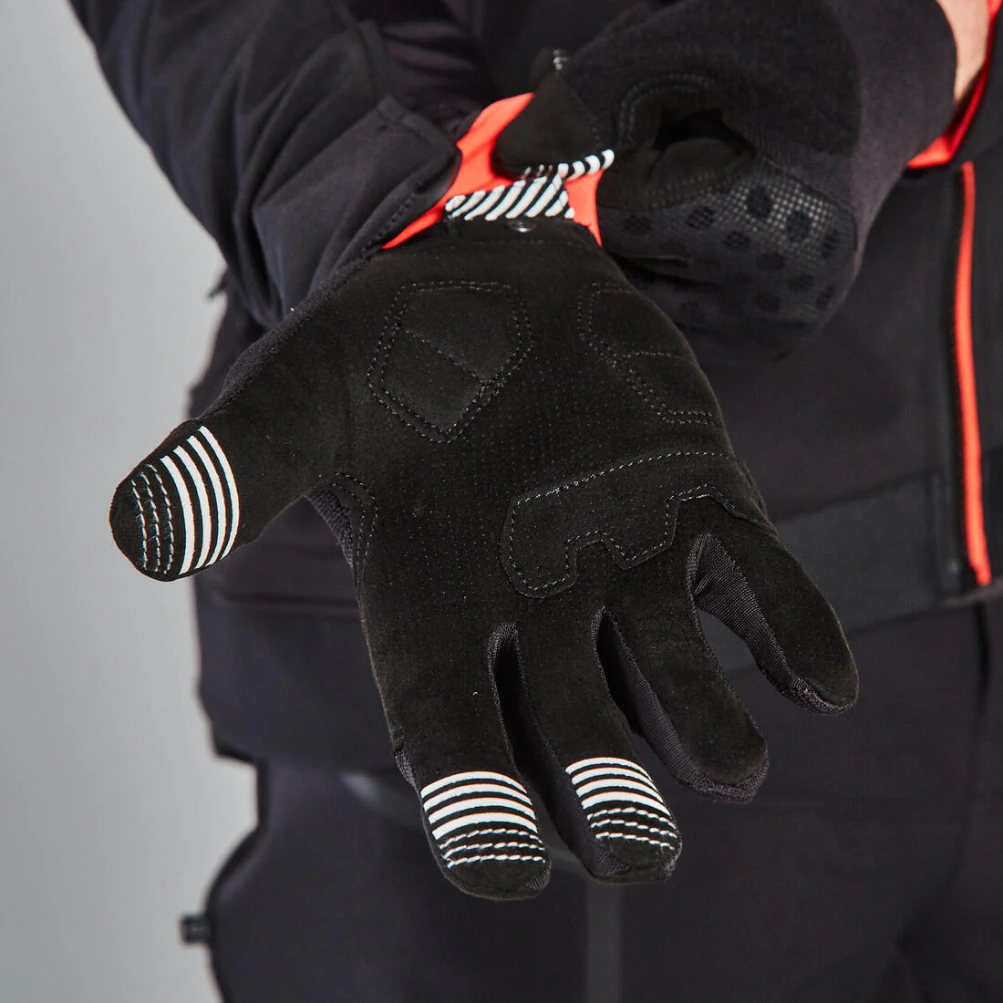 Mountain Biking Gloves ST 500 - Black - Image 4