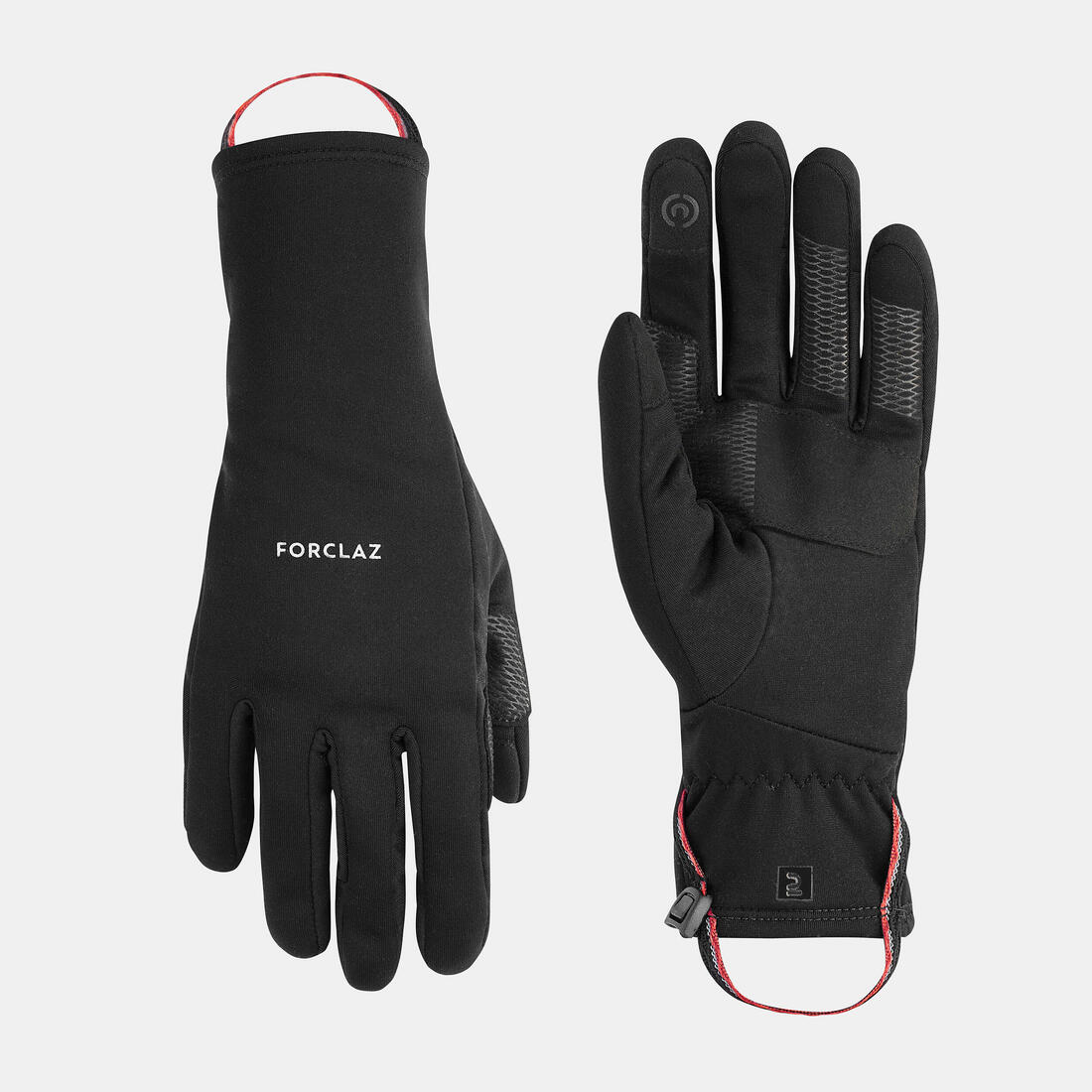Mountain trekking tactile stretch gloves - MT500 - black - Image 9