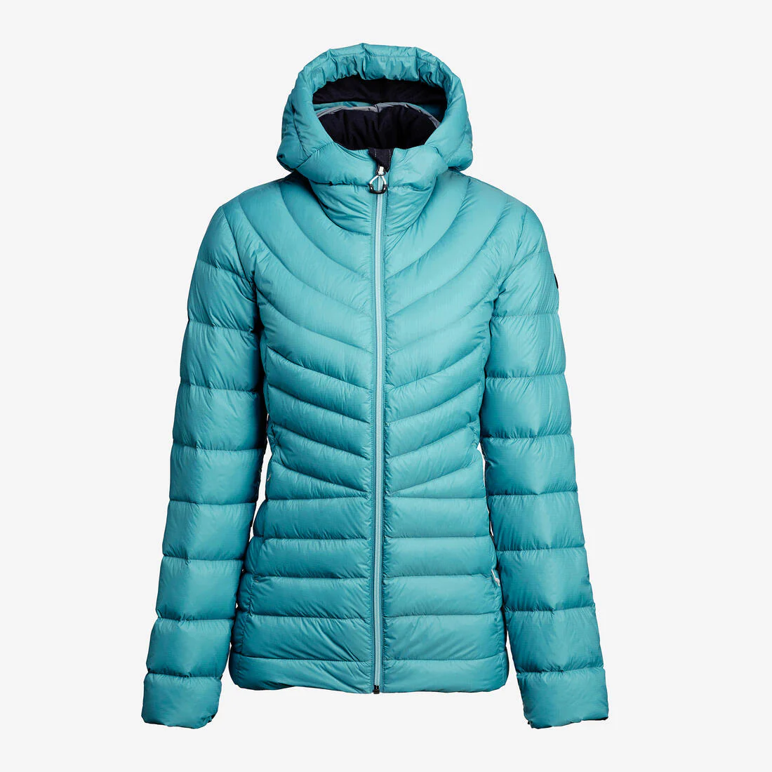 Women’s mountain trekking hooded down jacket MT500 -10°C