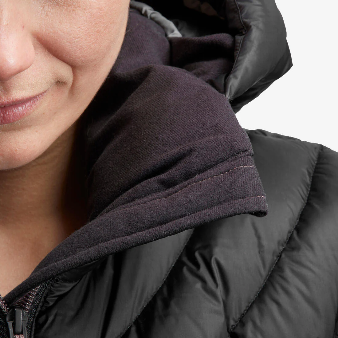 Women’s mountain trekking hooded down jacket MT500 -10°C - Image 15