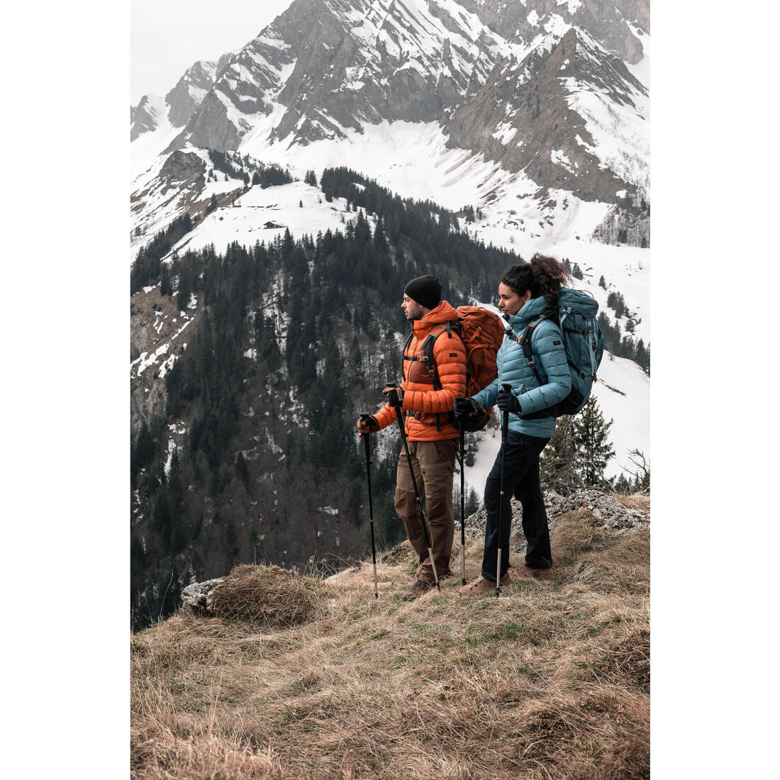 Women’s mountain trekking hooded down jacket MT500 -10°C - Image 30