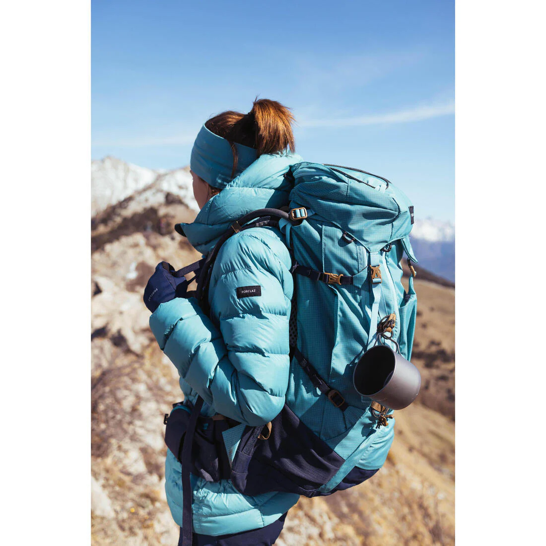 Women’s mountain trekking hooded down jacket MT500 -10°C - Image 31