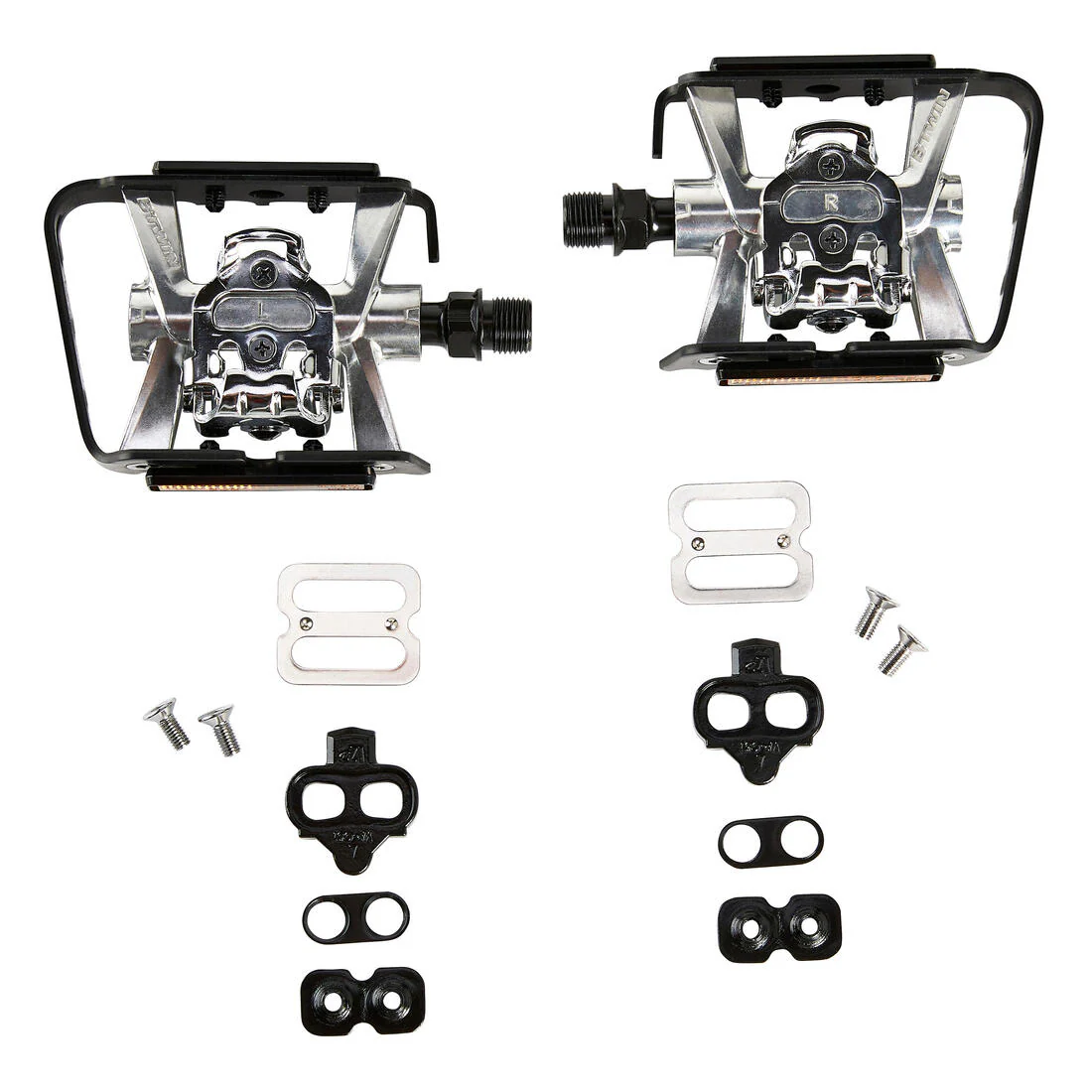 MTB clip-in pedals 500 - Black