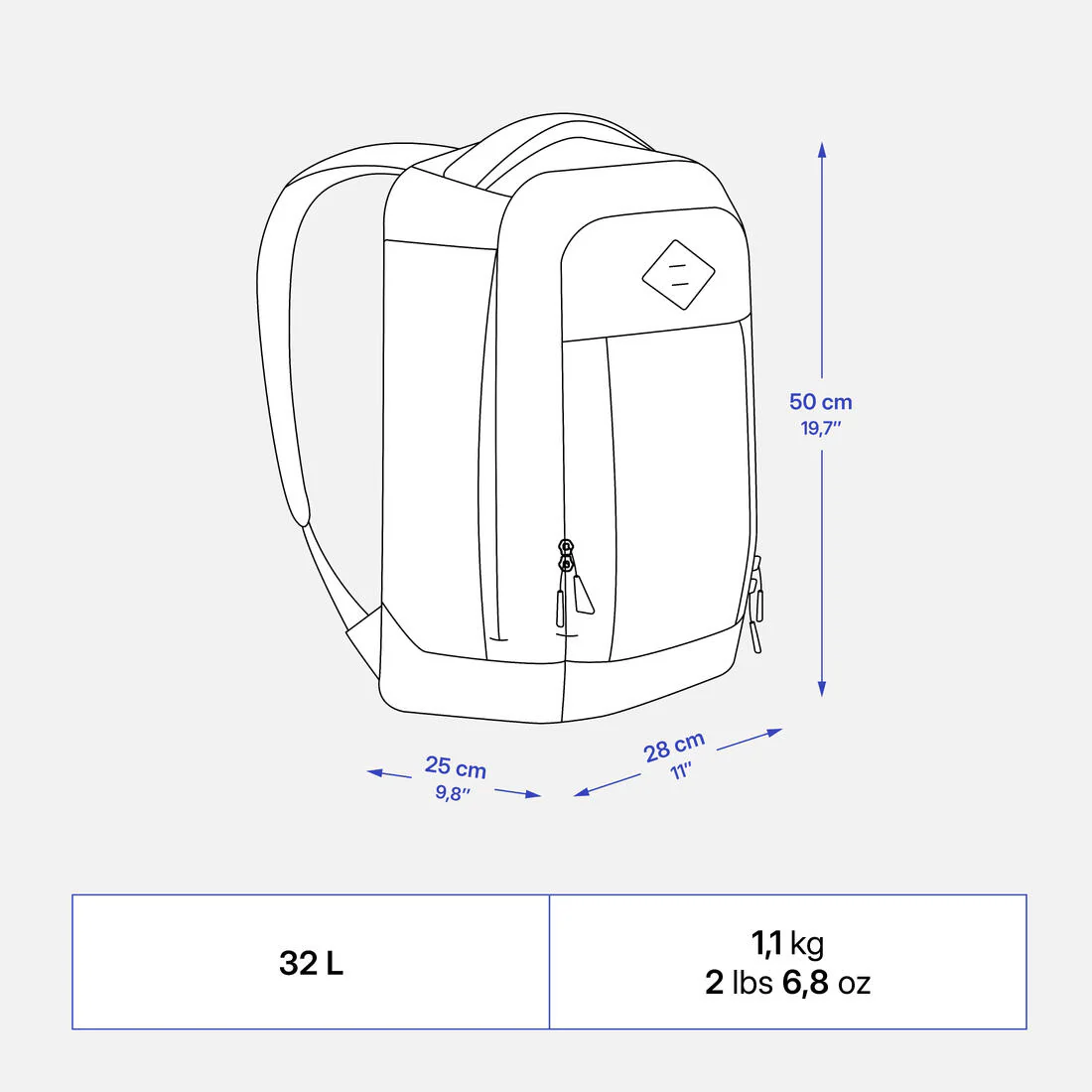 32L laptop backpack Escape 500 - Image 4