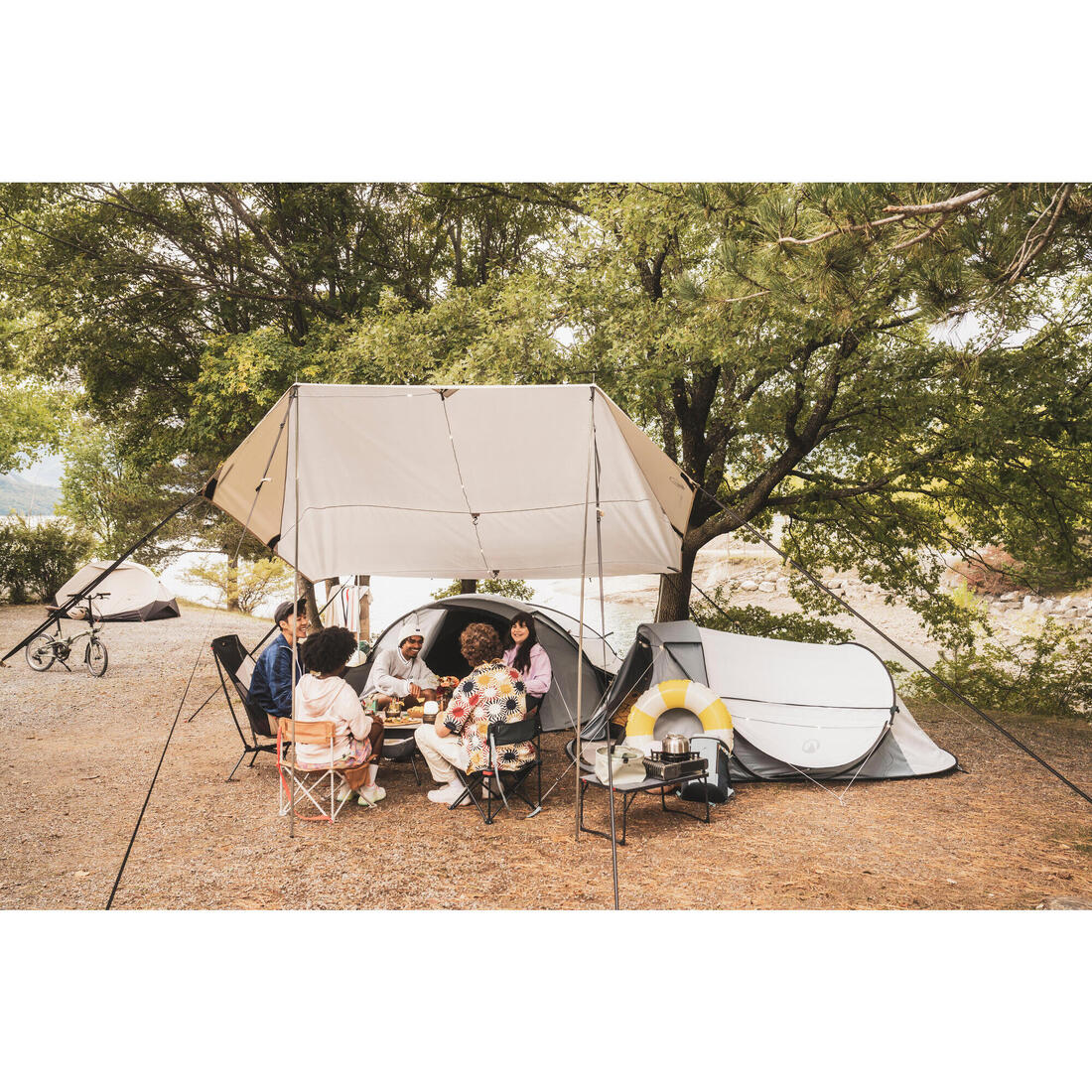 Multifunction tarp camping shelter, XL Fresh - Image 3