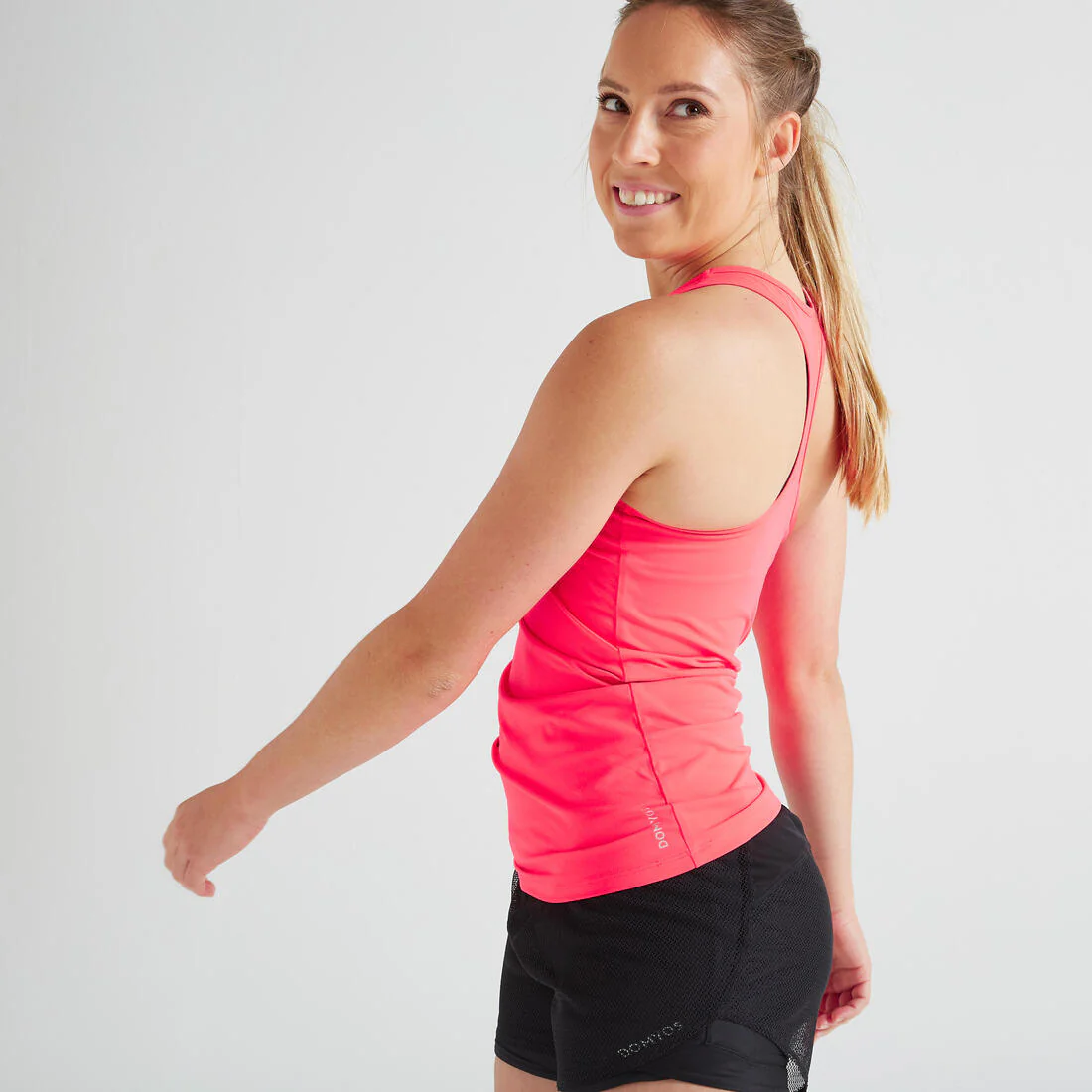 Muscle Back Crew Neck Fitness Cardio Tank Top My Top - Image 2